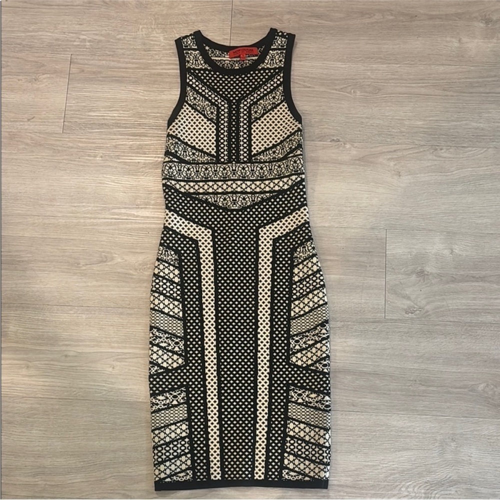 WOW Couture Black and white Patterned Midi Dress small🛍Bundle sale🛍 - Picture 2 of 5